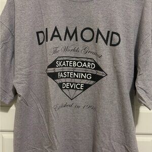 Diamond Supply Co. Heather Gray Tee